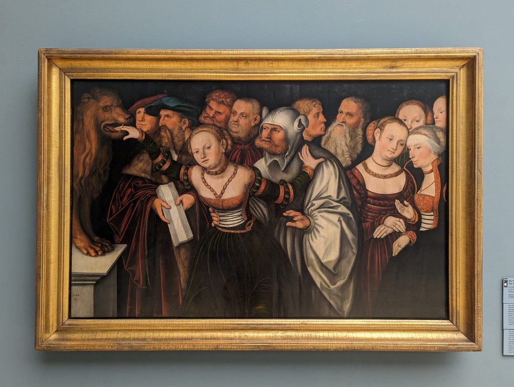 Lucas Cranach der Ältere und "Die Fabel vom Mund der Wahrheit" - ein Gemälde aus dem Germanischen Nationalmuseum in Nürnberg