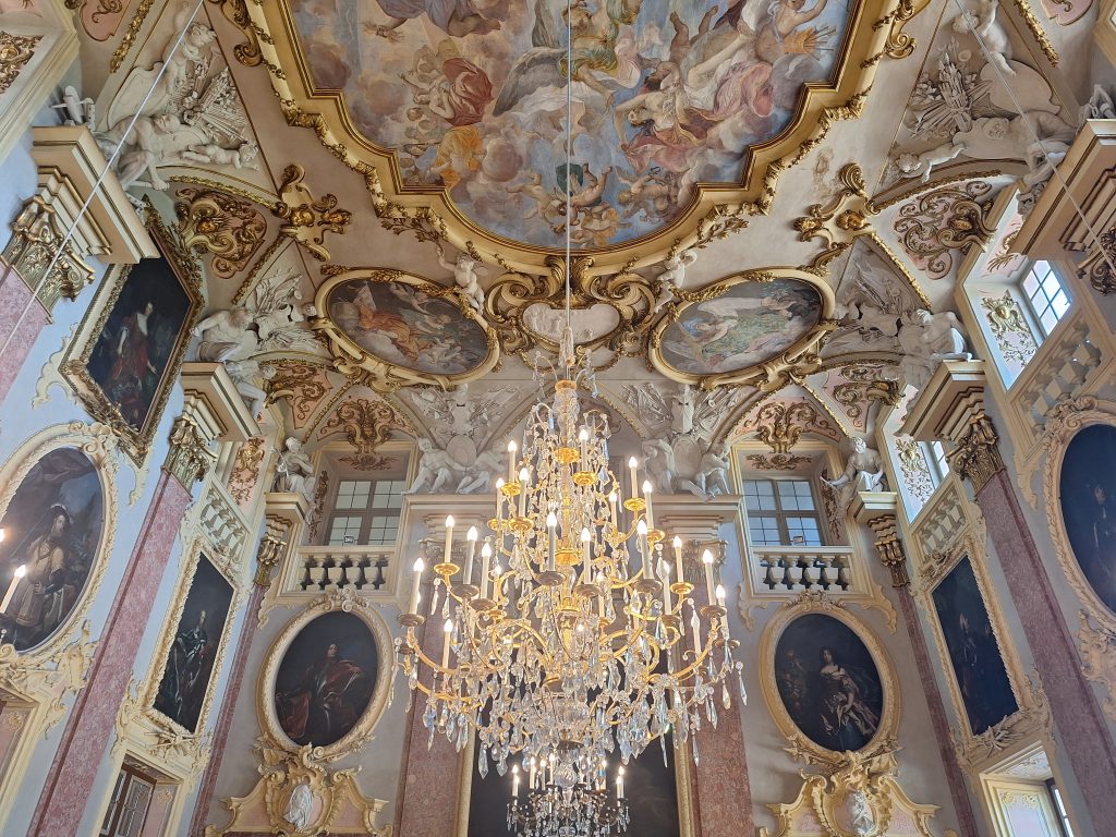 Ahnensaal im Barockschloss Rastatt