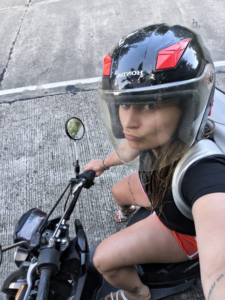 Auf den Philippinen miete ich mir zum ersten Mal im Leben einen Roller