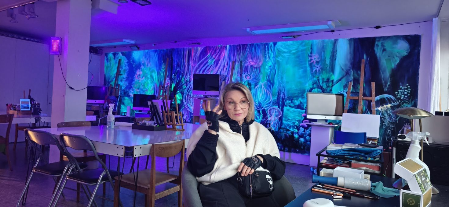 Tieftauchen mit einer Künstlerin, die das Gute sichtbar macht