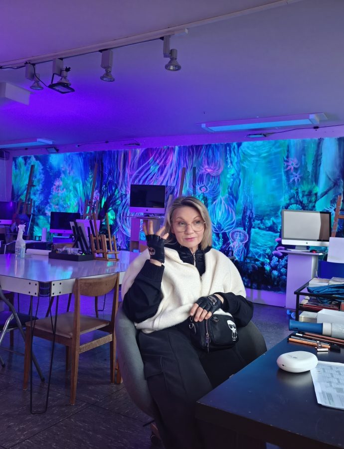 Tieftauchen mit einer Künstlerin, die das Gute sichtbar macht