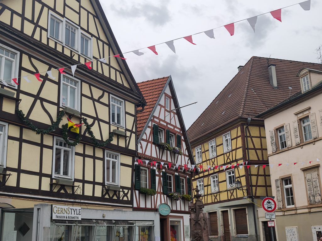 Fachwerkhäuser in der Altstadt Gernsbach